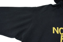 Load image into Gallery viewer, GUCCI グッチ x THE NORTHFACE ザノースフェイス コラボ ロゴパーカー ブラック イエロー コットン サイズXL 651724 美品 中古 4c074679