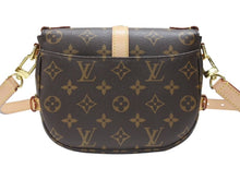 画像をギャラリービューアに読み込む, 極美品 LOUIS VUITTON ルイヴィトン ソミュール BB ショルダーバッグ M46740 モノグラム PVC レザー ゴールド金具 中古 4b006591