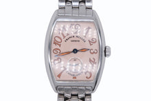 Load image into Gallery viewer, FRANCK MULLER フランクミュラー カサブランカ サハラ 腕時計 7502 S6 重量約75.2g ステンレス ピンクアラビア 手巻き 美品 中古 4b012504