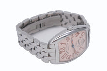 Load image into Gallery viewer, FRANCK MULLER フランクミュラー カサブランカ サハラ 腕時計 7502 S6 重量約75.2g ステンレス ピンクアラビア 手巻き 美品 中古 4b012504