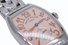 Load image into Gallery viewer, FRANCK MULLER フランクミュラー カサブランカ サハラ 腕時計 7502 S6 重量約75.2g ステンレス ピンクアラビア 手巻き 美品 中古 4b012504