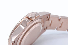 画像をギャラリービューアに読み込む, 新品同様 ロレックス 定価7514100円 126715CHNR GMTマスター2 時計 ローズゴールド 19年ギャラ 中古 4b012727