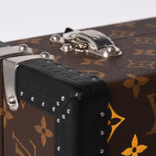 画像をギャラリービューアに読み込む, 新品同様 LOUIS VUITTON ルイヴィトン オーダー トランクケース 45 プレジデント モノグラムイリュージョン ブラウン 中古 4b009465