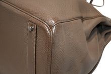 Load image into Gallery viewer, 極美品 激レア HERMES エルメス BIRKIN バーキン50 ハンドバッグ トリヨンクレマンス エトゥープ シルバー金具 □M刻印 中古 4b012805