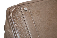 Load image into Gallery viewer, 極美品 激レア HERMES エルメス BIRKIN バーキン50 ハンドバッグ トリヨンクレマンス エトゥープ シルバー金具 □M刻印 中古 4b012805