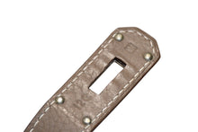 Load image into Gallery viewer, 極美品 激レア HERMES エルメス BIRKIN バーキン50 ハンドバッグ トリヨンクレマンス エトゥープ シルバー金具 □M刻印 中古 4b012805