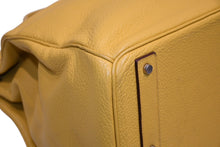 Load image into Gallery viewer, 極美品 HERMES エルメス ハンドバッグ オータクロア50 トリヨンクレマンス バーキン シルバー金具 イエロー □M刻印 中古 4b012806