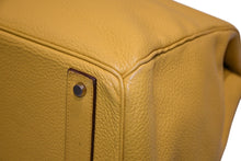 Load image into Gallery viewer, 極美品 HERMES エルメス ハンドバッグ オータクロア50 トリヨンクレマンス バーキン シルバー金具 イエロー □M刻印 中古 4b012806