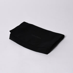 新品同様 CHANEL シャネル チェーンウォレット 長財布 AP0250 29番台 ココマーク キャビアスキン ブラック シルバー金具 中古 4a000415