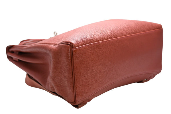 極美品 HERMES エルメス ケリーアドGM リュックサック バッグパック トゴ ルージュアッシュ ◽︎D刻印 シルバー金具 中古 4b012825
