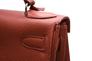 極美品 HERMES エルメス ケリーアドGM リュックサック バッグパック トゴ ルージュアッシュ ◽︎D刻印 シルバー金具 中古 4b012825