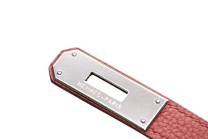 極美品 HERMES エルメス ケリーアドGM リュックサック バッグパック トゴ ルージュアッシュ ◽︎D刻印 シルバー金具 中古 4b012825