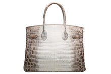 Load image into Gallery viewer, HERMES エルメス バーキン30 ヒマラヤ ニロティカスマットシルバー金具 T刻印 美品 中古 4b012854