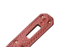極美品 HERMES エルメス ケリーアドGM リュックサック バッグパック トゴ ルージュアッシュ ◽︎D刻印 シルバー金具 中古 4b012825