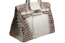 Load image into Gallery viewer, HERMES エルメス バーキン30 ヒマラヤ ニロティカスマットシルバー金具 T刻印 美品 中古 4b012854