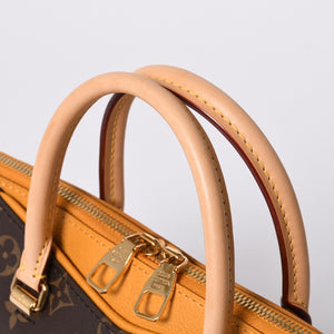 Very good condition LOUIS VUITTON Pallas MM handbag M40929 Monogram canvas Yellow Gold hardware Used 4a000599