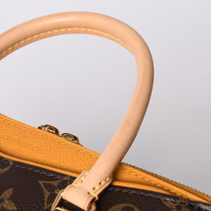 Very good condition LOUIS VUITTON Pallas MM handbag M40929 Monogram canvas Yellow Gold hardware Used 4a000599