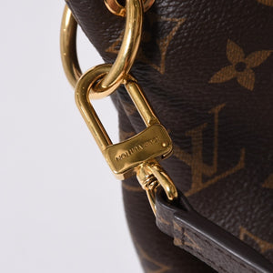 Very good condition LOUIS VUITTON Pallas MM handbag M40929 Monogram canvas Yellow Gold hardware Used 4a000599