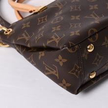 画像をギャラリービューアに読み込む, 極美品 LOUIS VUITTON ルイヴィトン パラスMM ハンドバッグ M40929 モノグラムキャンバス イエロー ゴールド金具 中古 4a000599