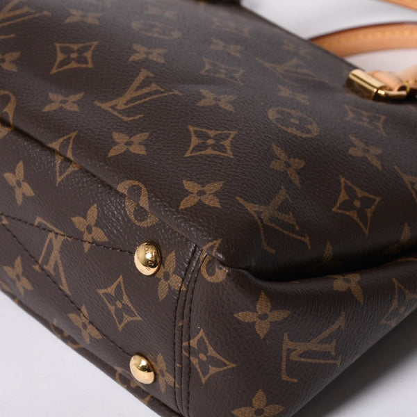 Very good condition LOUIS VUITTON Pallas MM handbag M40929 Monogram canvas Yellow Gold hardware Used 4a000599