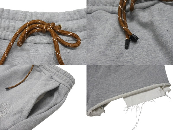 Miu Miu ミュウ ミュウ ショートパンツ Cotton fleece shorts コットンフリース ショーツ グレー ウール サイズ38 MJP321 美品 中古 4b006298