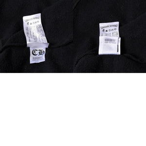 CHROME HEARTS Chrome Hearts Back Arch Logo Zip Up Hoodie T-Bar USA Up Hoodie Back Arch Floral Cross Horseshoe Black Good Condition Used 4a002034