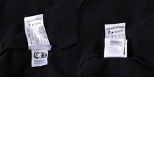 画像をギャラリービューアに読み込む, CHROME HEARTS クロムハーツ バックアーチロゴジップアップパーカー T-Bar USA Up Hoodie バックアーチ フローラルクロス ホースシュー ブラック 美品 中古 4a002034