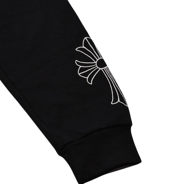 CHROME HEARTS クロムハーツ セメタリークロスジップアップパーカー CHクロス セメタリークロス シルバー金具 ブラック 黒 美品 中古 4a002033