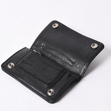 画像をギャラリービューアに読み込む, 極美品 CHROME HEARTS クロムハーツ 1ZIP BS FLEUR BUTTON WALLET 1ジップ BSフレアボタン 二つ折り財布 レザーウォレット 中古 4a001764