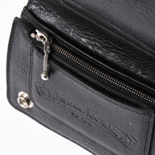 画像をギャラリービューアに読み込む, 極美品 CHROME HEARTS クロムハーツ 1ZIP BS FLEUR BUTTON WALLET 1ジップ BSフレアボタン 二つ折り財布 レザーウォレット 中古 4a001764