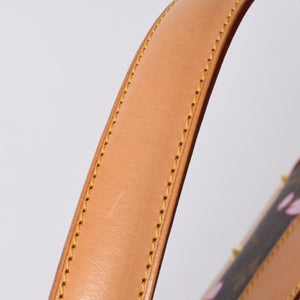 Very Good Condition LOUIS VUITTON Sack Retro PM Handbag M92012 Monogram Cherry Blossom Takashi Murakami Used 4a001243