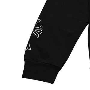 CHROME HEARTS クロムハーツ セメタリークロスジップアップパーカー CHクロス セメタリークロス シルバー金具 ブラック 黒 美品 中古 4a002033