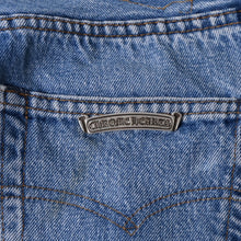 画像をギャラリービューアに読み込む, 新品未使用 CHROME HEARTS クロムハーツ × LEVI'S リーバイス デニムパンツ ジーンズ サイズ27 クロスボールボタン インディゴブルー中古 4a001412