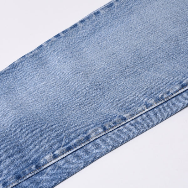 新品未使用 CHROME HEARTS クロムハーツ × LEVI'S リーバイス デニムパンツ ジーンズ サイズ27 クロスボールボタン インディゴブルー中古 4a001412