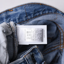 画像をギャラリービューアに読み込む, 新品未使用 CHROME HEARTS クロムハーツ × LEVI'S リーバイス デニムパンツ ジーンズ サイズ27 クロスボールボタン インディゴブルー中古 4a001412