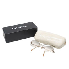 CHANEL シャネル ココマーク Sunglasses サングラス 57◻︎19 130 c.194/6 クリアカラー 美品 中古 4a001388