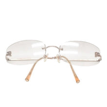 画像をギャラリービューアに読み込む, CHANEL シャネル ココマーク Sunglasses サングラス 57◻︎19 130 c.194/6 クリアカラー 美品 中古 4a001388