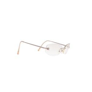 CHANEL シャネル ココマーク Sunglasses サングラス 57◻︎19 130 c.194/6 クリアカラー 美品 中古 4a001388