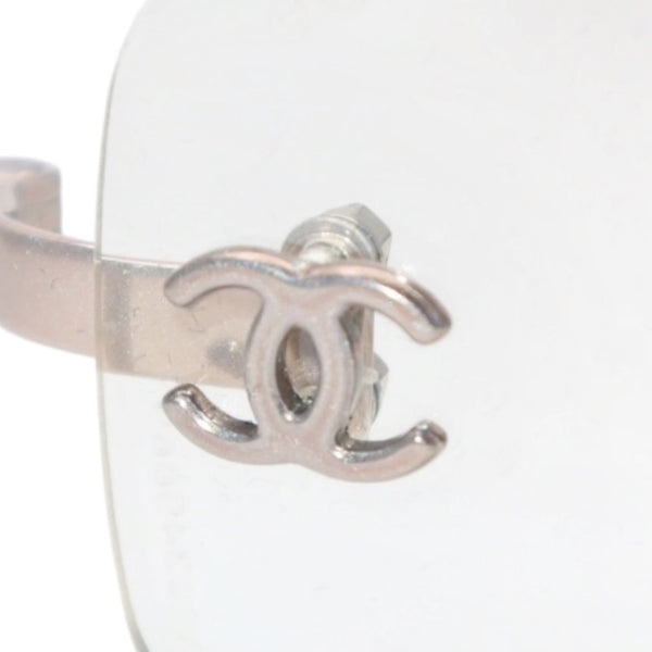 CHANEL シャネル ココマーク Sunglasses サングラス 57◻︎19 130 c.194/6 クリアカラー 美品 中古 4a001388