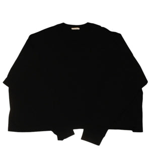 Very good condition The Row Wessler long sleeve T-shirt 688-F911 Black Cotton Size M Used 4a001195