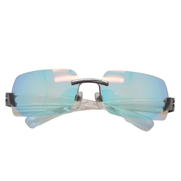 Very good condition CHANEL sunglasses eyewear 4048 c.168/6M size 59□16 125 here mark white used 4a001423
