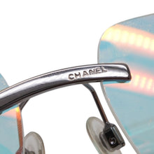 画像をギャラリービューアに読み込む, 極美品 CHANEL シャネル サングラス アイウェア 4048 c.168/6M サイズ59□16 125 ココマーク ホワイト 中古 4a001423