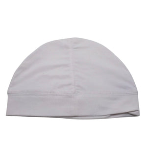 極美品 Roca wear ロカウェア キャップ ビーニー KOREA製 スパンデックス ホワイト ブラック 中古 4a001420