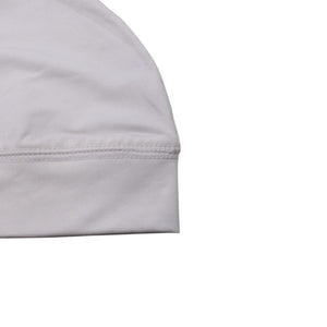 極美品 Roca wear ロカウェア キャップ ビーニー KOREA製 スパンデックス ホワイト ブラック 中古 4a001420