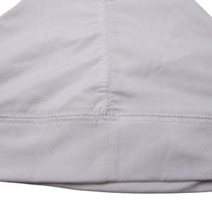 極美品 Roca wear ロカウェア キャップ ビーニー KOREA製 スパンデックス ホワイト ブラック 中古 4a001420