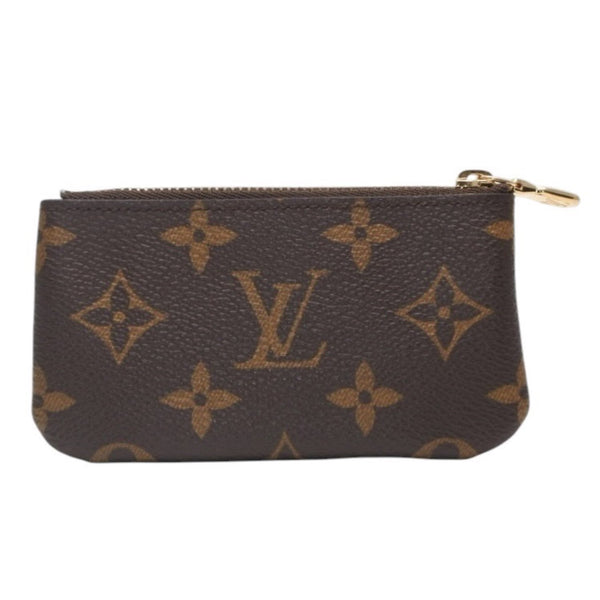 極美品 LOUIS VUITTON ルイヴィトン ポシェット クレ コインケース 小銭入れ M62650 モノグラム ブラウン 中古 4a001252