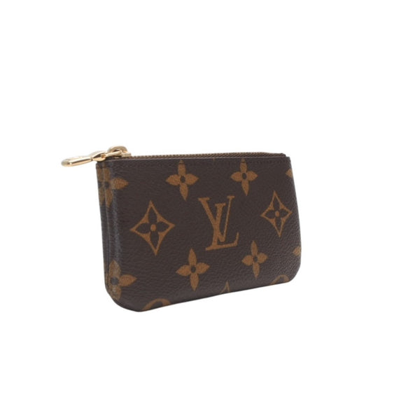 極美品 LOUIS VUITTON ルイヴィトン ポシェット クレ コインケース 小銭入れ M62650 モノグラム ブラウン 中古 4a001252