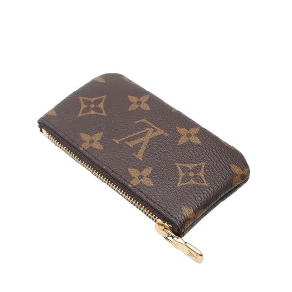 極美品 LOUIS VUITTON ルイヴィトン ポシェット クレ コインケース 小銭入れ M62650 モノグラム ブラウン 中古 4a001252