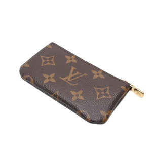 極美品 LOUIS VUITTON ルイヴィトン ポシェット クレ コインケース 小銭入れ M62650 モノグラム ブラウン 中古 4a001252