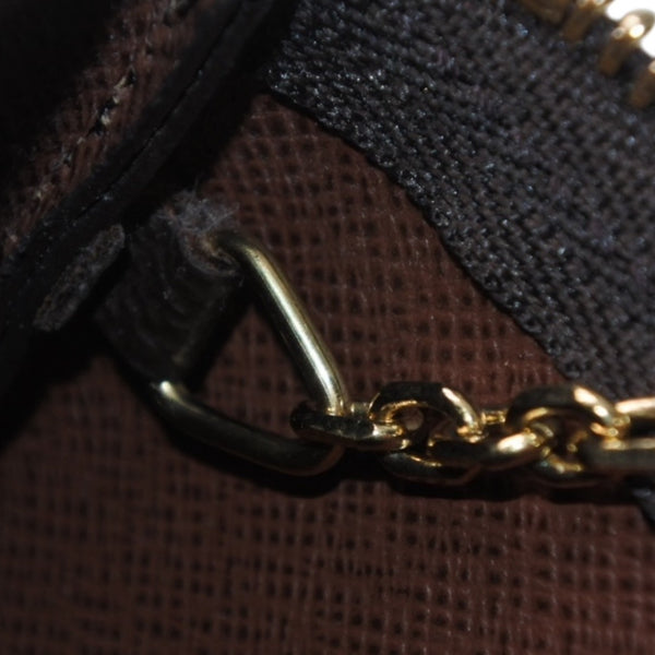 極美品 LOUIS VUITTON ルイヴィトン ポシェット クレ コインケース 小銭入れ M62650 モノグラム ブラウン 中古 4a001252